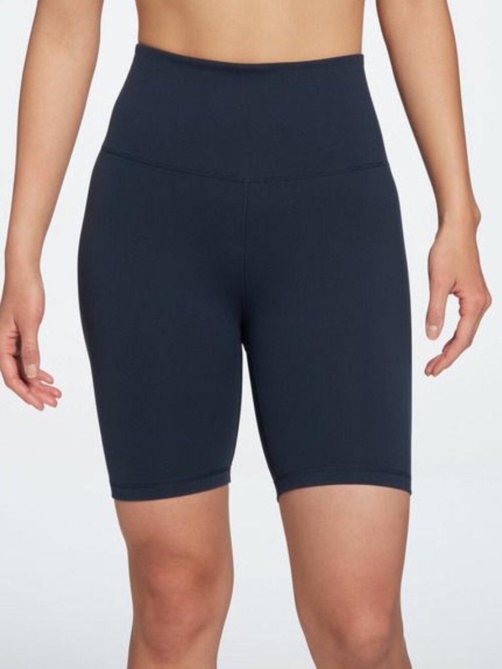 Calia WAX12270F Women's 7" High Rise Essential Bike Shorts Dark Blue